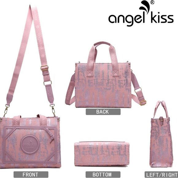 Tote Bag Purses for Women Medium Top-handle Satchel Handbags with Crossbody Srta - Picture 5 of 7